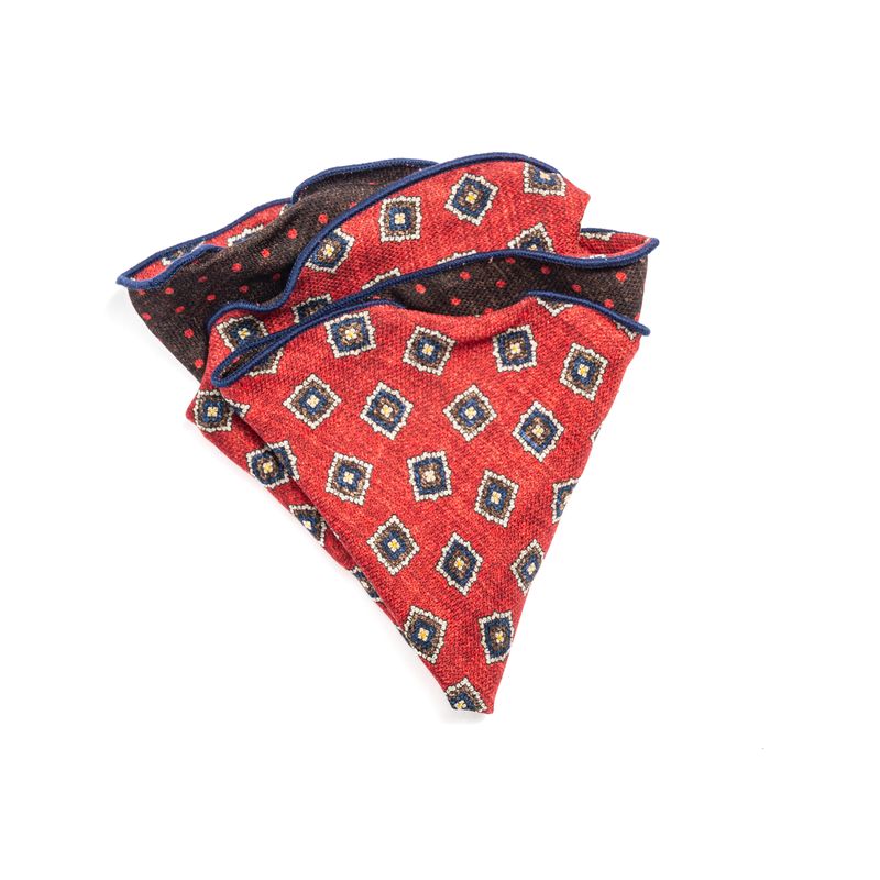 Reversible Dot Pocket Round