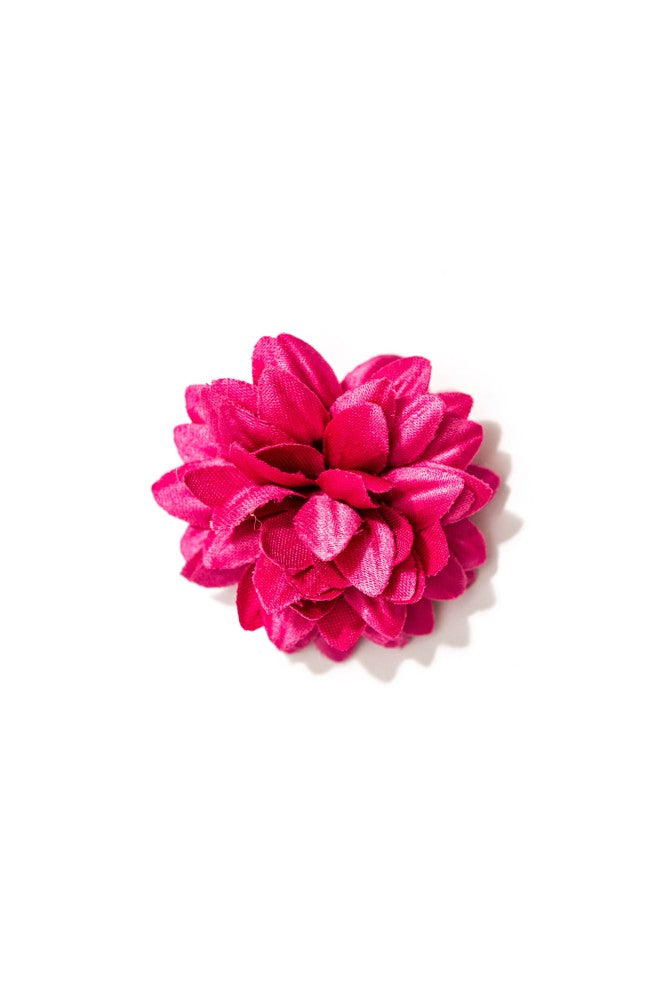 Lt. Gold Daisy Silk Lapel Flower