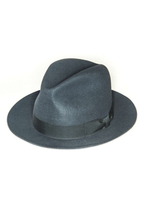 Asphalt Edward Armah Lapin Fur Felt Hat