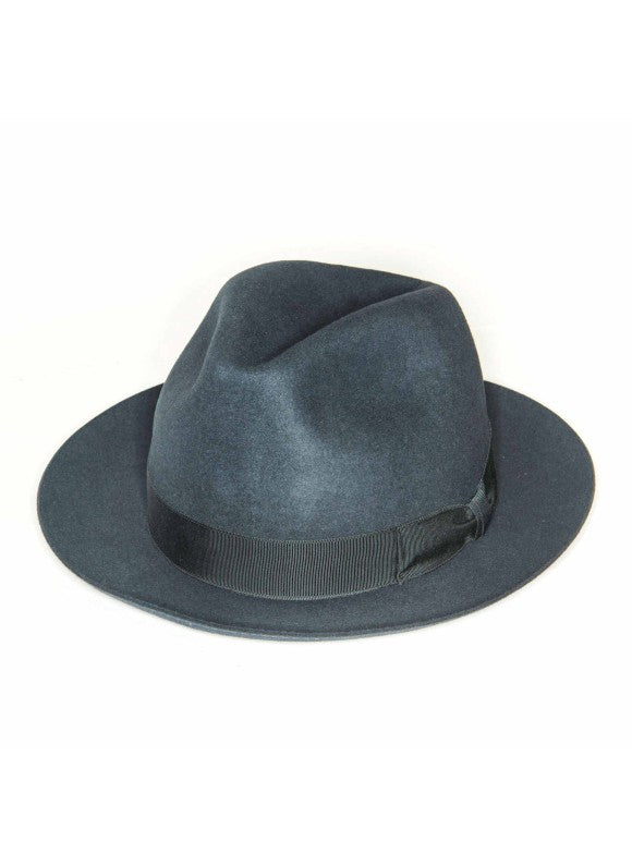 Asphalt Regina Lapin Fur Felt Hat