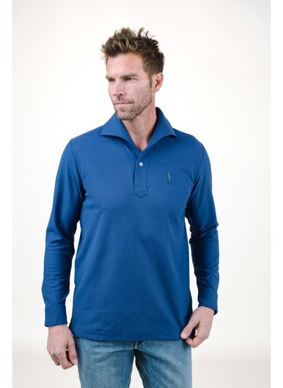 Dk Royal Long Sleeves Tailored Polo