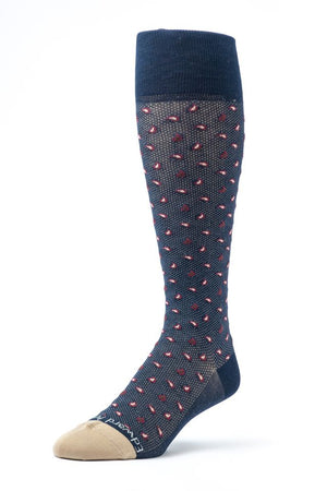 Navy/Khaki Mini Pines OC Socks