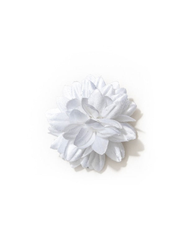 White Daisy Silk Lapel Flower