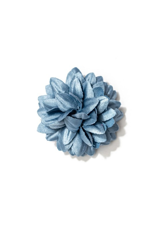 North Carolina Blue Daisy Silk Lapel Flower