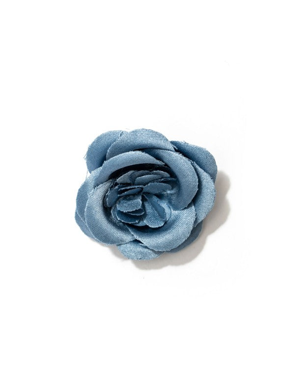 North Carolina Blue Rose Silk Lapel Flower