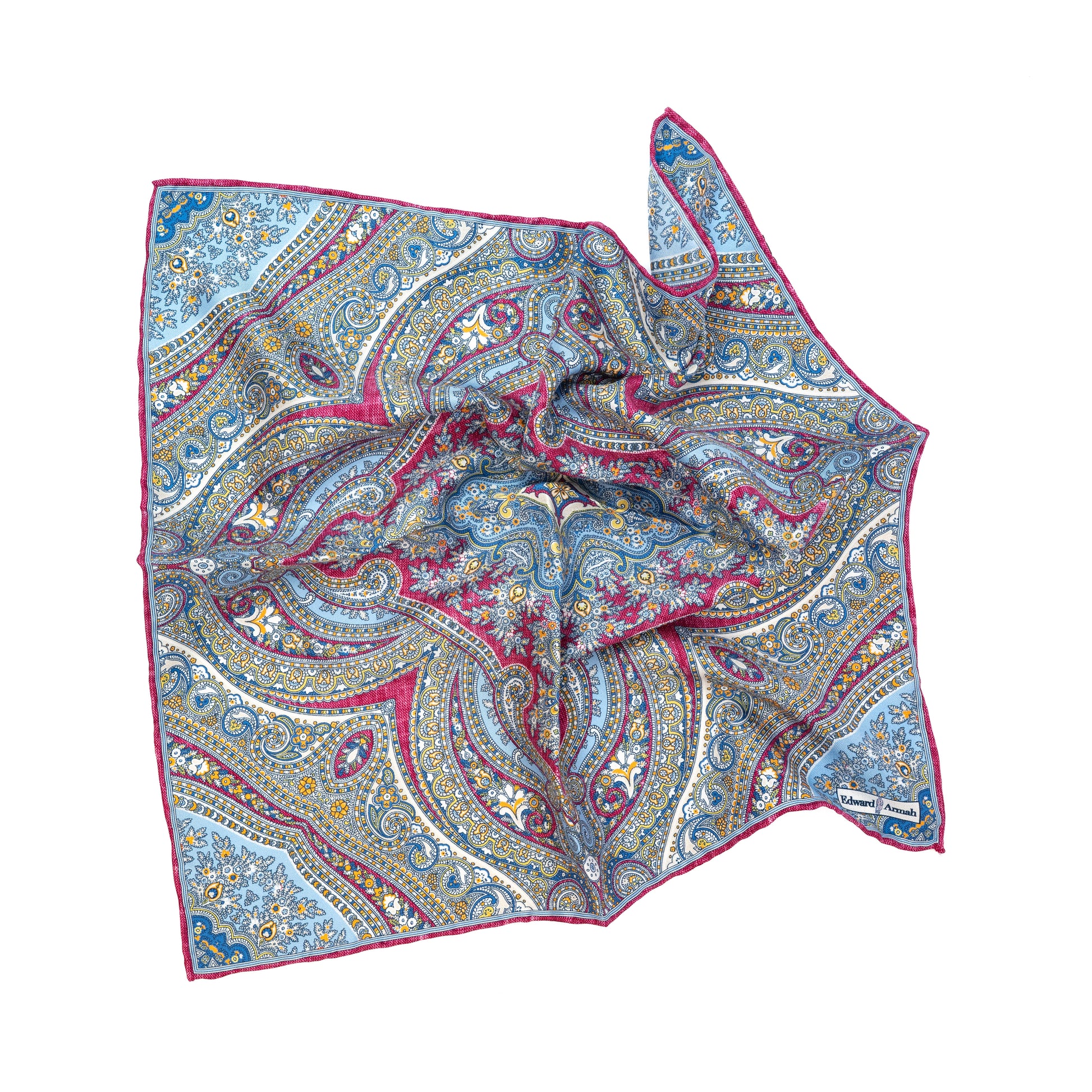 Persian Design Print Pocket Square