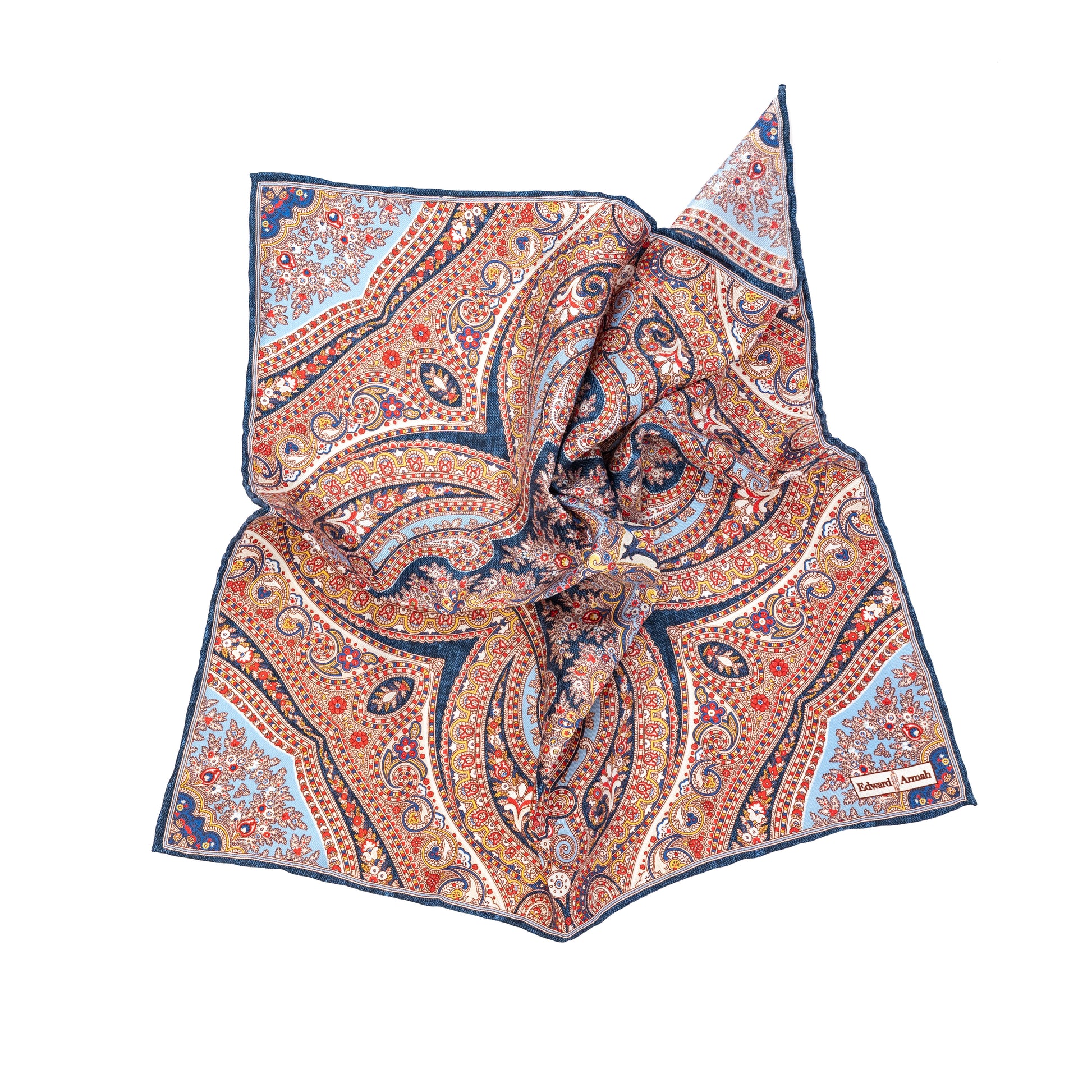 Persian Design Print Pocket Square