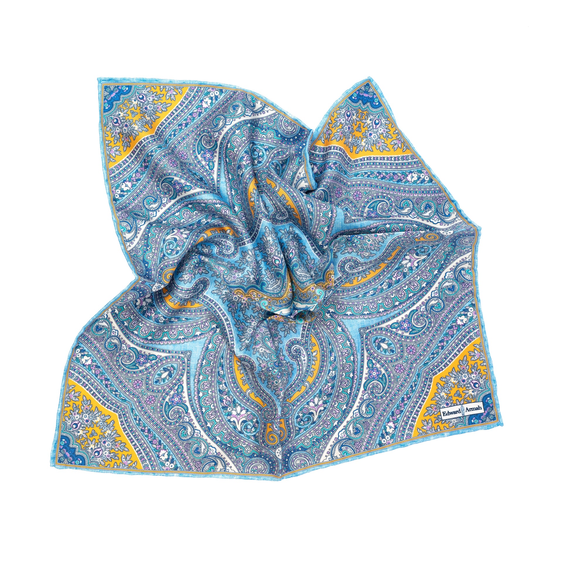 Persian Design Print Pocket Square