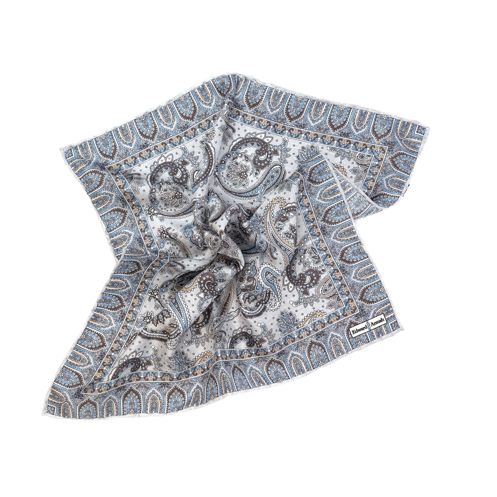 Paisley Print Pocket Square