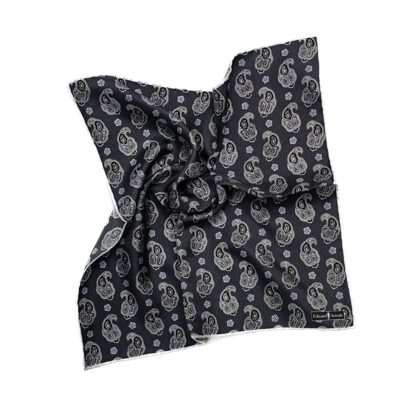 SS4491 Paisley Pocket Square