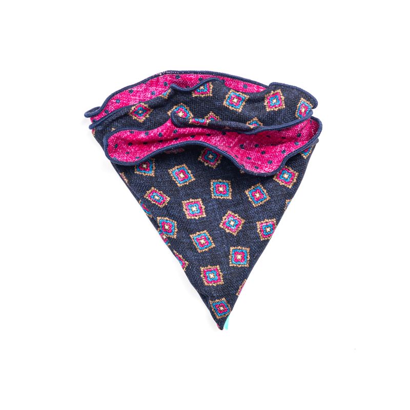 Reversible Dot Pocket Round