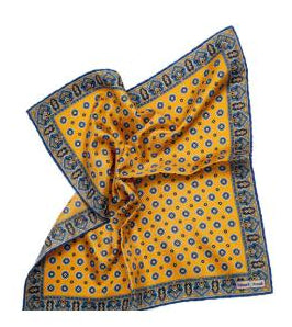 SS4492 Medallion Pocket Square