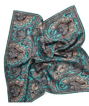 SS4388 Medallion Pocket Square
