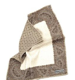 SD1412 Paisley Reversible Pocket Square