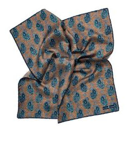 SS4491 Paisley Pocket Square