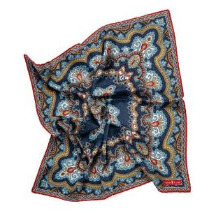 SS4490 Paisley Pocket Square