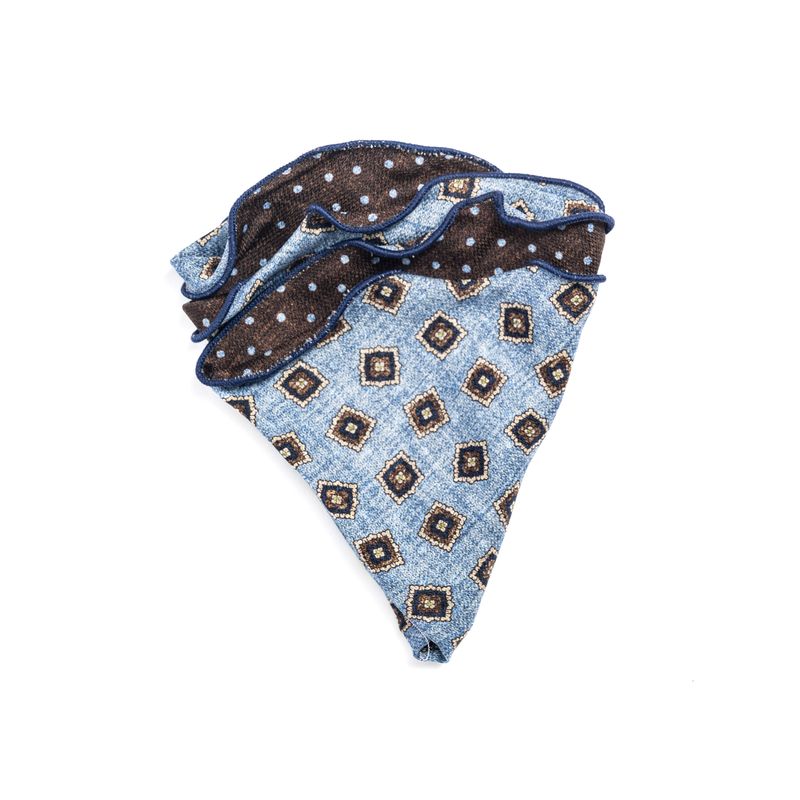 Reversible Dot Pocket Round