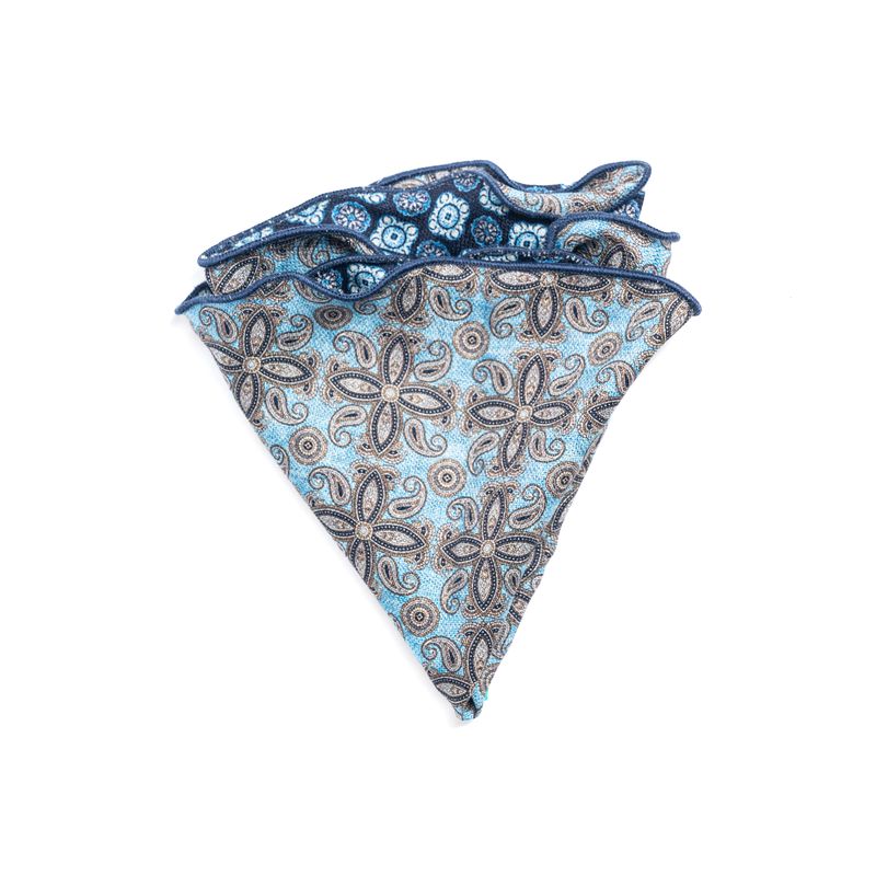 Reversible Trellis Medallion Pocket Round
