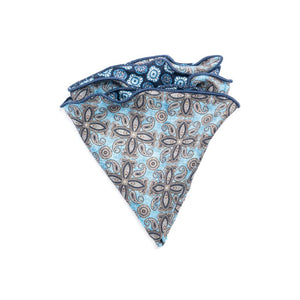 Reversible Trellis Medallion Pocket Round