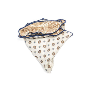 Reversible Paisley Pocket Round