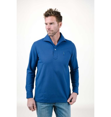 Dk Royal Long Sleeves Tailored Polo 