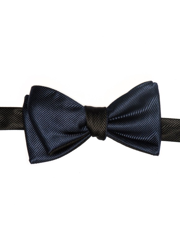 Navy/Black Formal Reversible Bow Tie