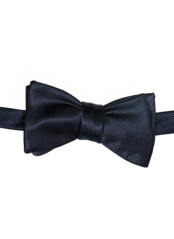 Navy/Black Formal Reversible Bow Tie