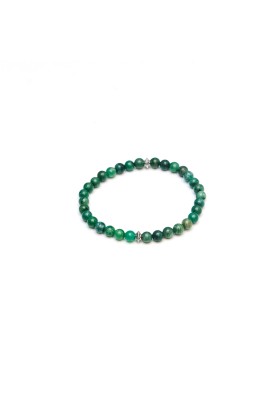 Green Agate Gemstone Bracelet 