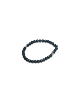 Black Matte Onyx Gemstone Bracelet
