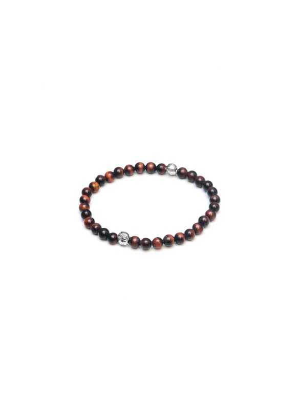 Red Tiger Eye Gemstone Bracelet