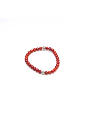 Red Jasper Gemstone Bracelet 