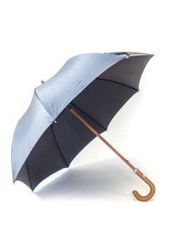 Navy/Gold Mini Rectangular Dots Umbrella 
