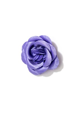 Lavender Rose Silk Lapel Flower 