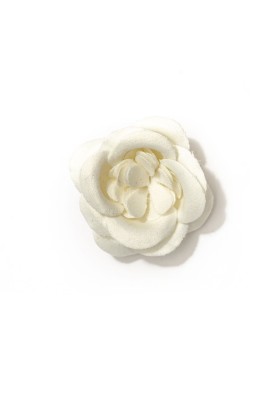 Ivory Rose Silk Lapel Flower 