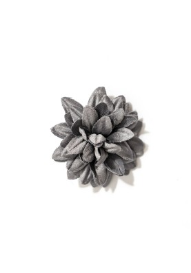 Gray Daisy Silk Lapel Flower 