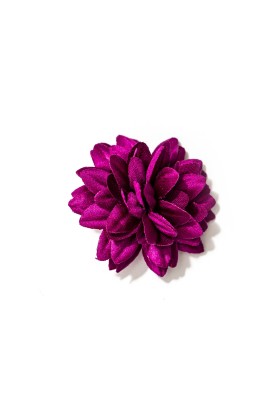 Fuchsia Lapel Flower 