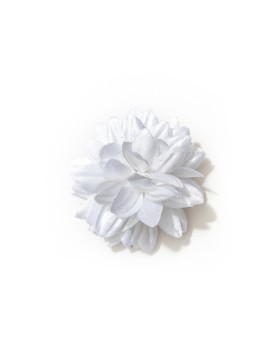 White Daisy Silk Lapel Flower