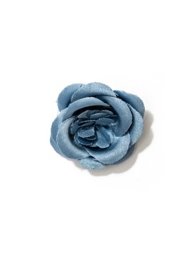 North Carolina Blue Rose Silk Lapel Flower