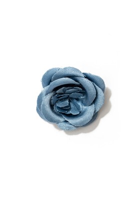 North Carolina Blue Rose Silk Lapel Flower 