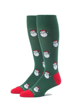 Green Santa M/C Socks