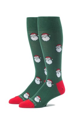 Green Santa M/C Socks 