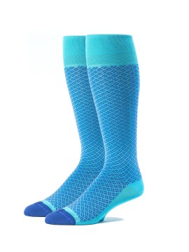 Kerguelen/Purple OC Basket Weave Socks