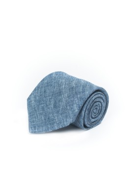 Solid Denim Tie 