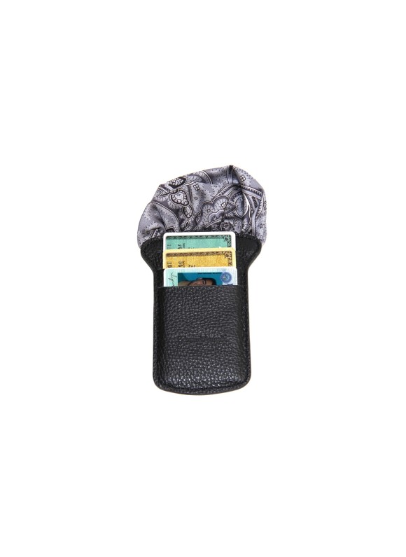 BLACK CARTE POCHE WALLET