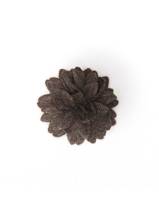 Cocoa Cashmere Daisy Boutonniere/Lapel Flower