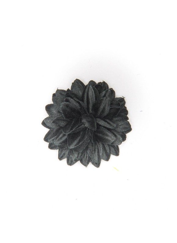 Black Daisy Boutonniere/Lapel Flower 