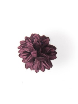 Plum Daisy Boutonniere/Lapel Flower