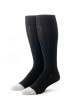 Black/Heather Ribbed Socks 