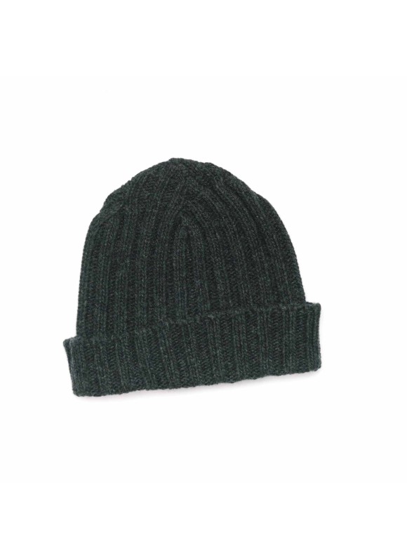 Charcoal  Pure Cashmere Beanie