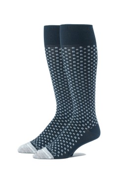 Navy/Grey Oc Neat Socks
